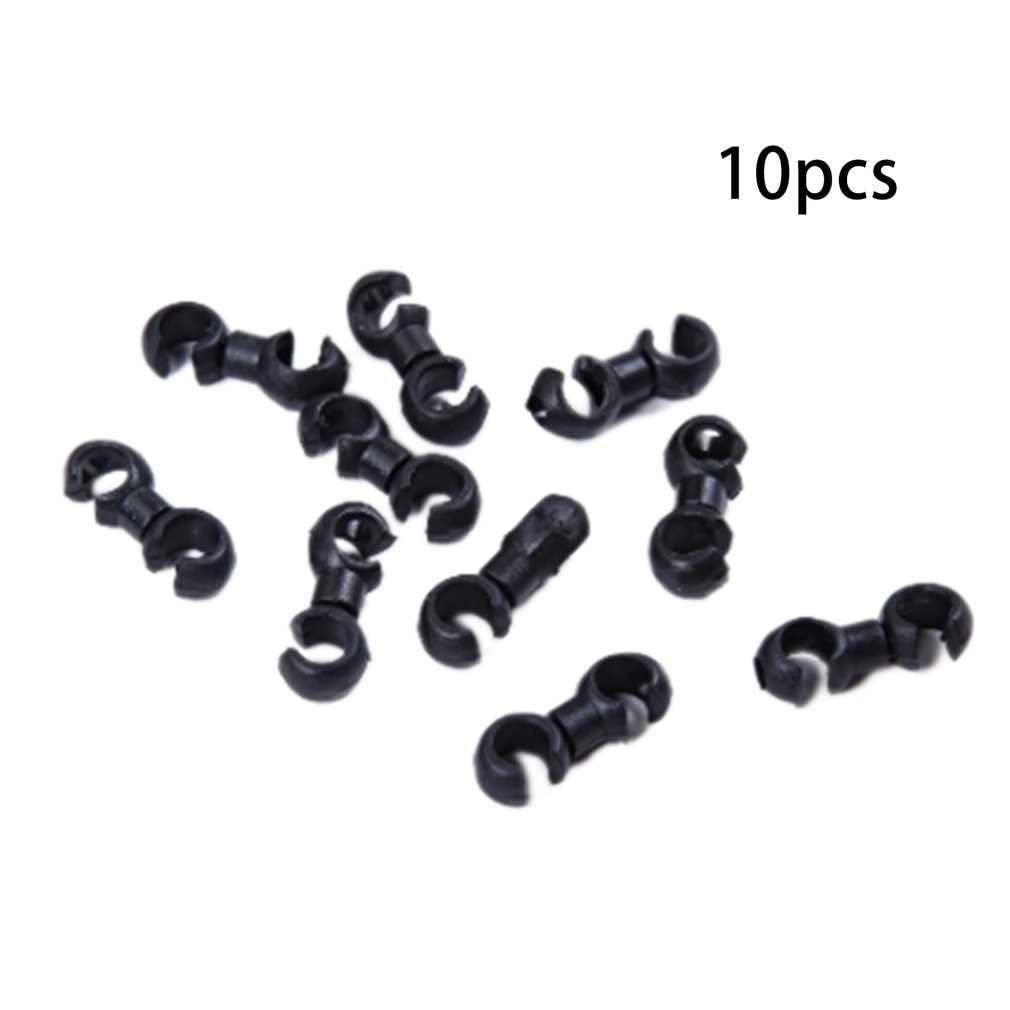 10pcs Cycle Bicycle MTB Brake Gear Cable S Style Clips Buckle House Hose Guide Bike Cross Line Clip Brake Cable Guiding Tools