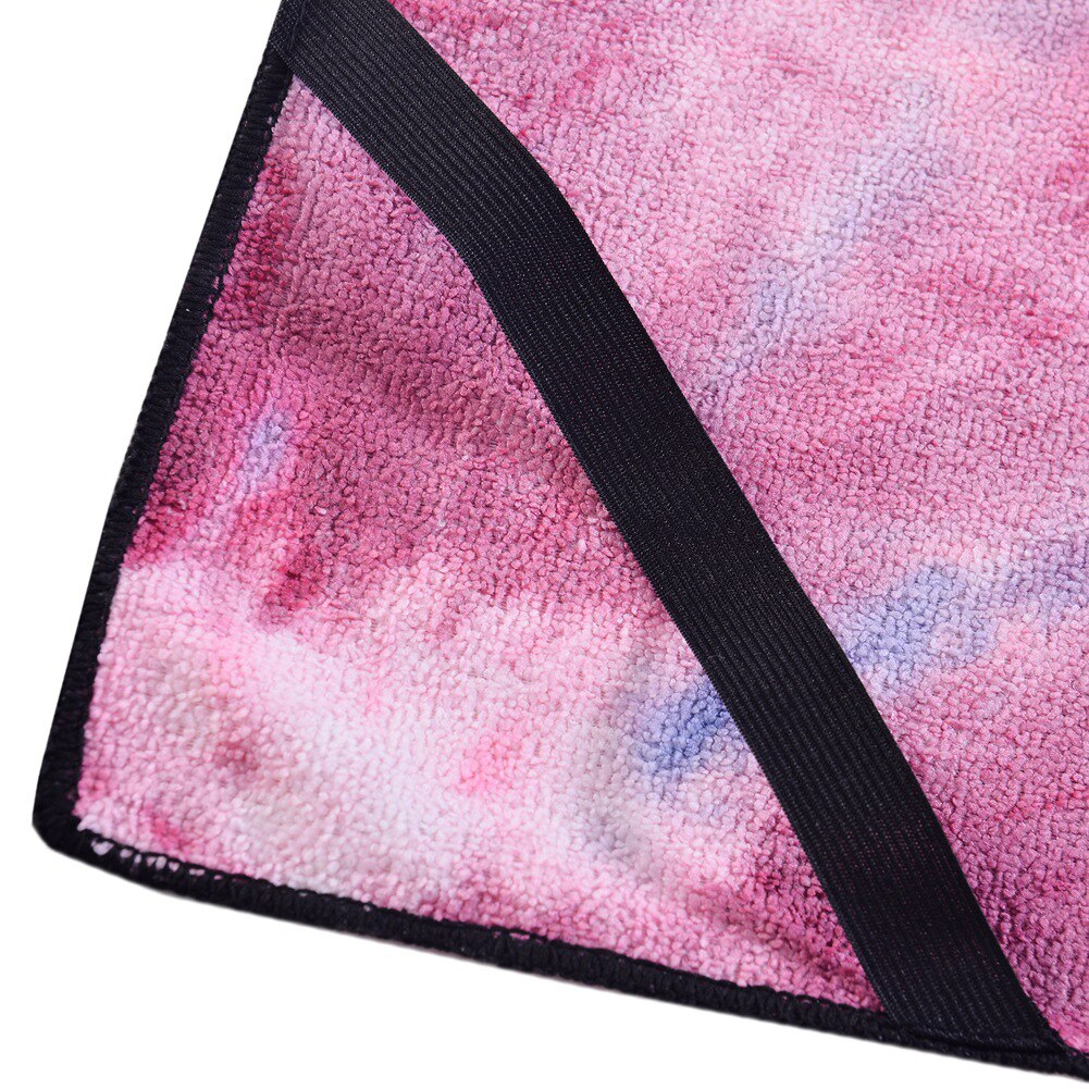 Sun Foldable Microfiber Lounge Chair Cover Pocket Portable Bath Patio Tie Dyeing Pool Beach Towels Bag Outdoor