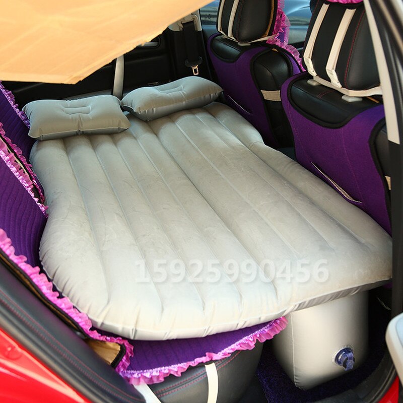 Auto Luchtbed Auto Shock Matras Auto Massaal Luchtbed Outdoor Reizen Air slaapbank bed Auto opblaasbare reizen bed