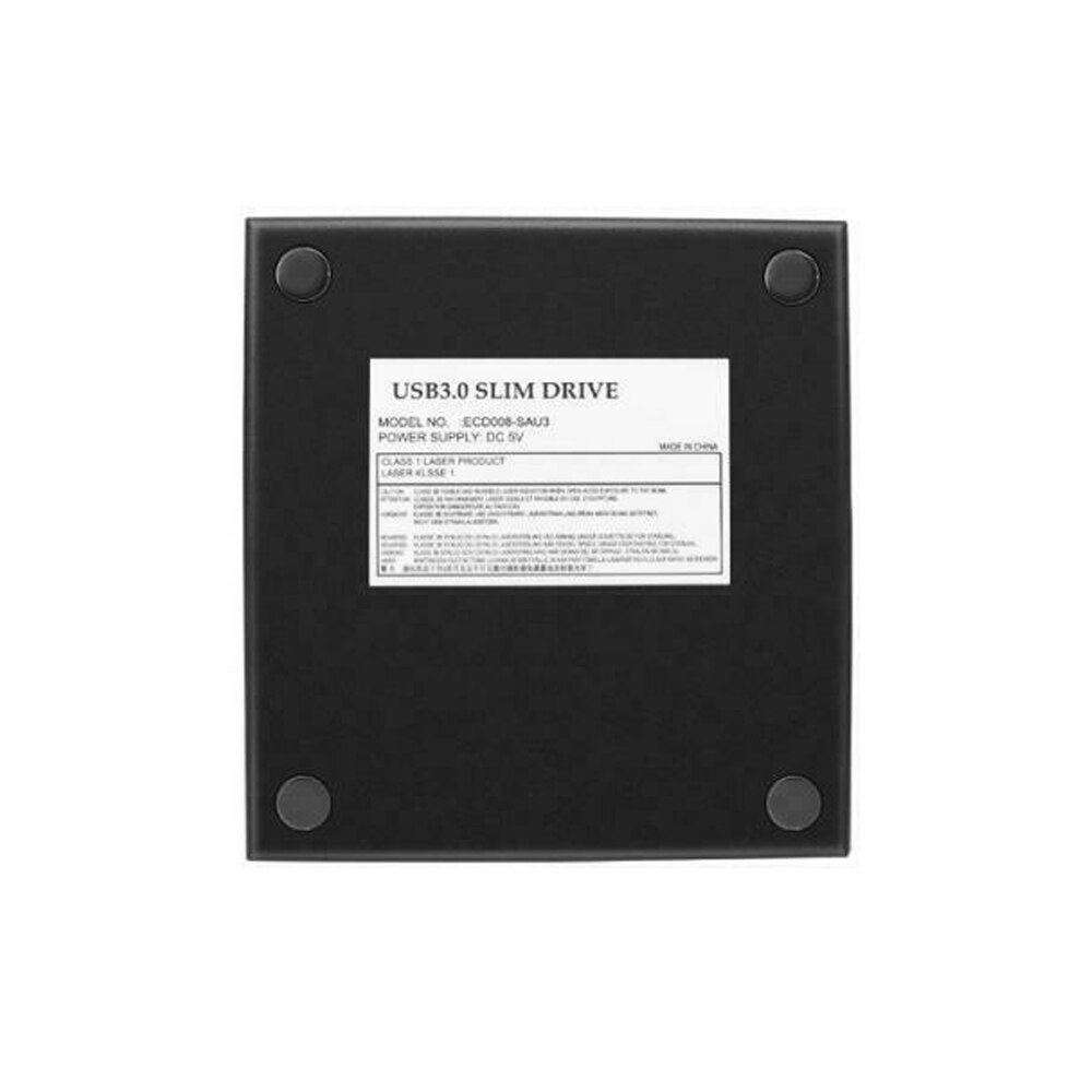 Ekstern cd/dvd rw blu-ray kabinet usb 3.0 etui 12.7mm sata optisk drev etui til bærbar notebook uden driver