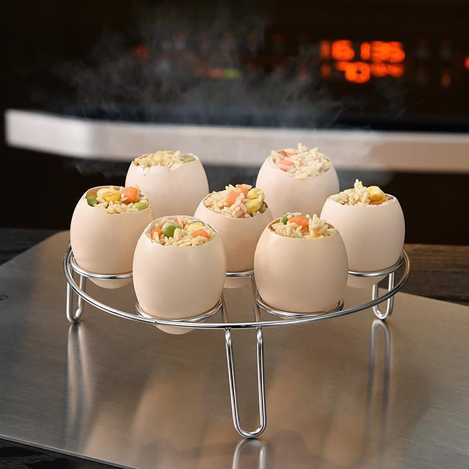 Séparateur De Coquille Oeuf Ouvre Coquille Oeuf Dur Coupe-u0153ufs En Inox - Pour U0153ufs Durs/crus - Facile à Nettoyer Coupe Oeuf Coque Coupe Oeuf à La Coque