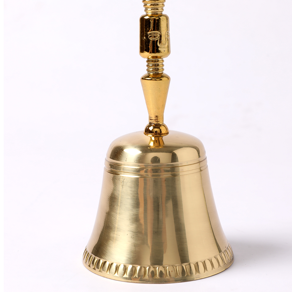 Tibetan Buddhist Meditation Bell and Dorje Set Shiplies Extra Loud Multi-Purpose Hand Call Bell