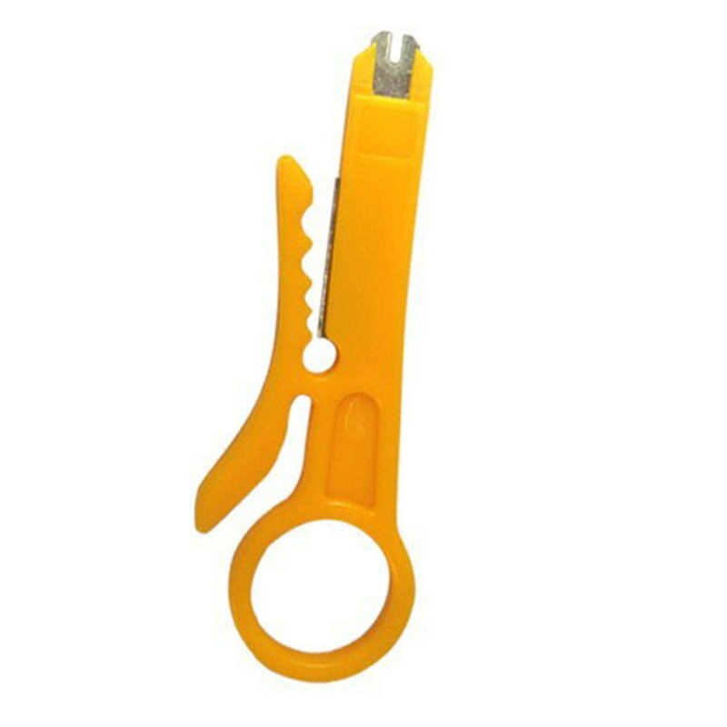 2Pcs Network Strip CAT5 CAT5e CAT6 Data Cable Wire Punch Down Cutter Stripper Tool