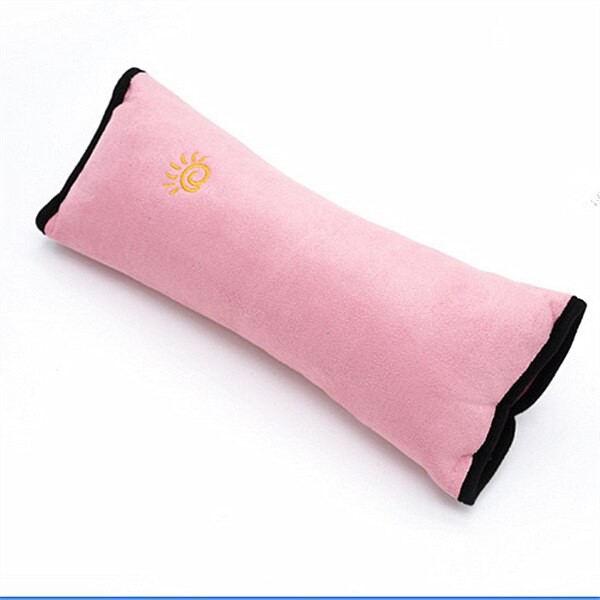1 pc.  kinderautogordels schouderpad voor kinderen beschermhoes airbag autosteun airbag veiligheidsgordels: Roze