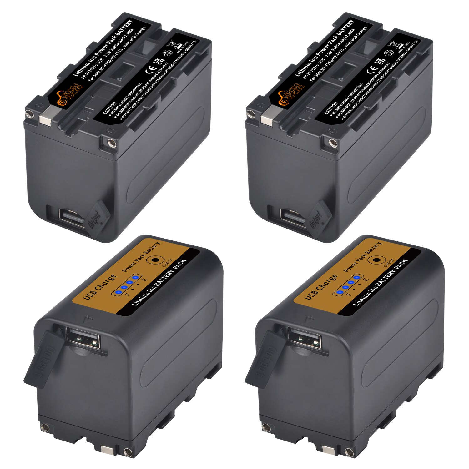 5200mAh NP F NPF750 NP-F750 Battery for Sony F770 F750 CCD-RV100 RV200 CCD-SC5 Video Camera Photography Light