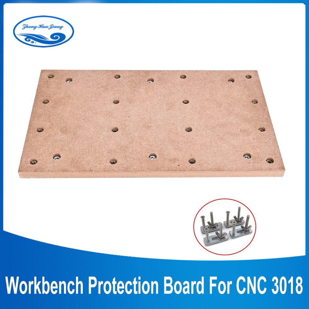 Workbench Protection Board For CNC 3018 Machines (300x180x12mm) Protect the Router Table MDF Spoilboard CNC Accessories
