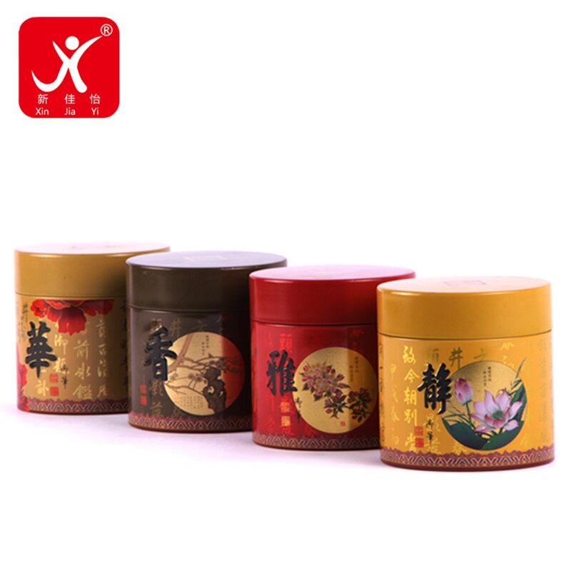 Xin Jia Yi Verpakking Metalen Tin Kan Canle Blikje Fabrikanten Blikjes Koffie Blikje Verpakking Metalen Ronde tin Kan