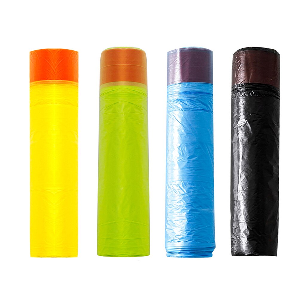 Drawstring Trash Cleaning Storage Bags Disposable Thickened Waste Garbage Bag Disposable Rubbish Garbage Bags Bathroom