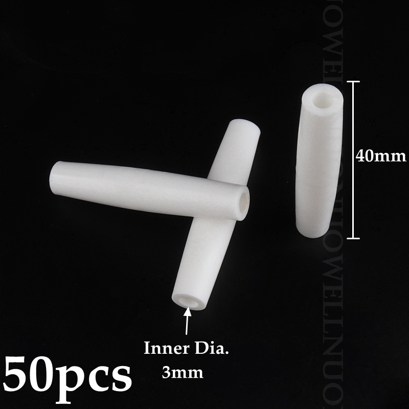 10/20/50/100pcs PE Connector Plastic PE Joint Wardrobe Shoe Rack Tent DIY Skeleton Tube Fittings Pipe Adapter: 3mm Straight 50pcs