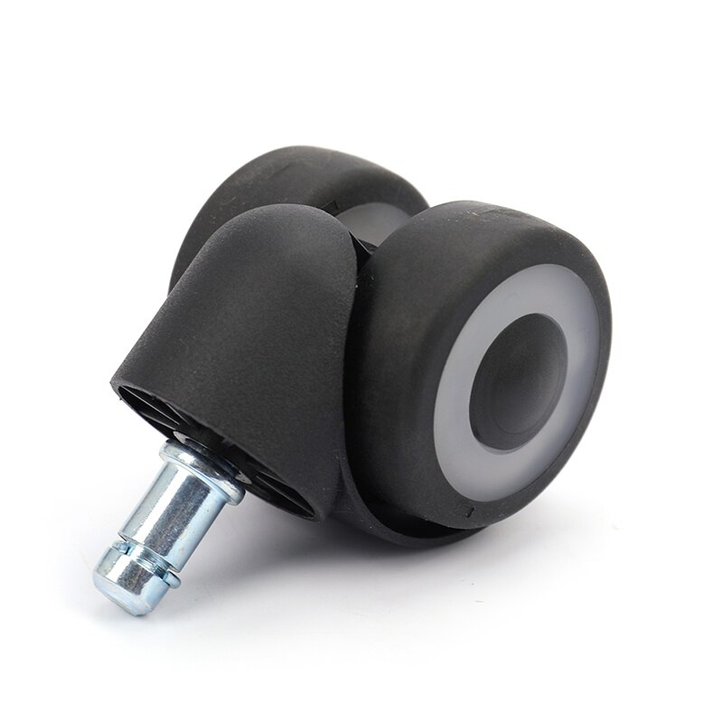 2 "universele mute stoelwiel kantoorstoel wieltjes vervangende wielen rubber