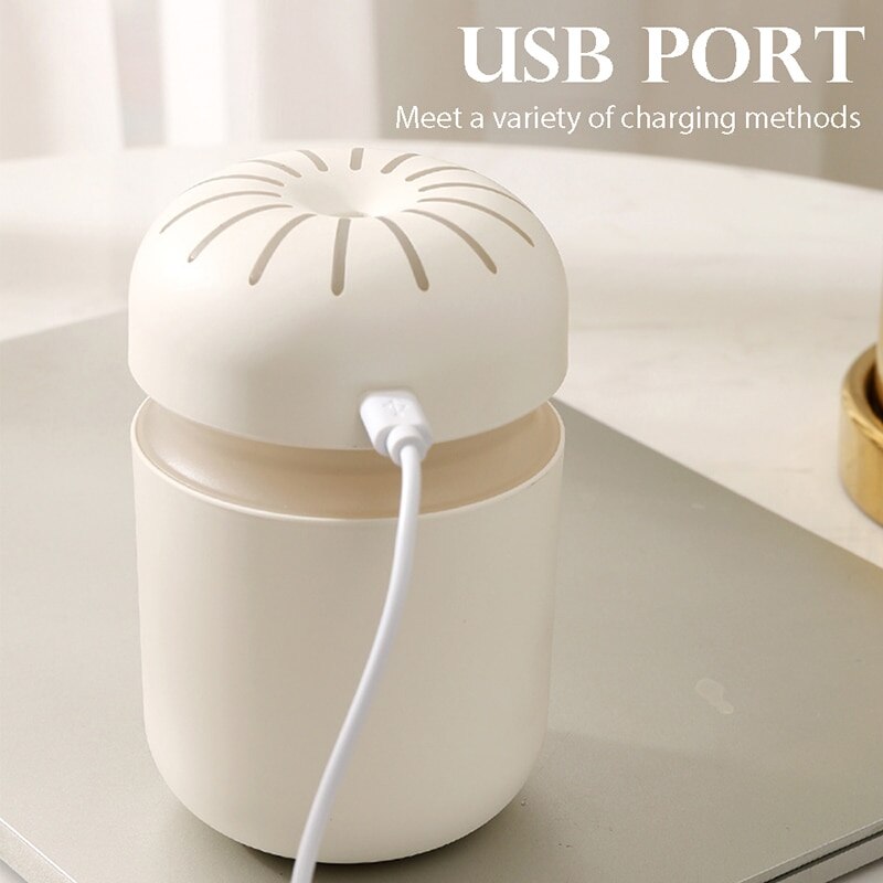 Usb Mini Auto Aromatherapie Verstuiver Led Draagbare Ultrasone Essentiële Aroma Olie Diffuser Luchtbevochtiger Hydraterende Spuiten Kantoor