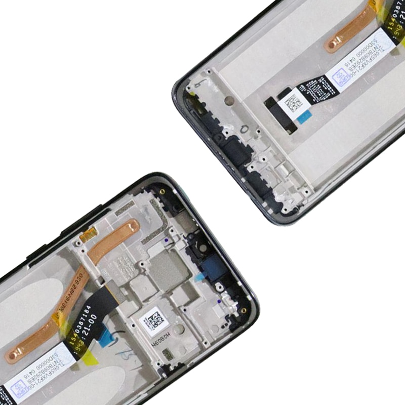 Originele 6.53 ''Display Met Frame Voor Xiaomi Redmi Note 8 Pro Lcd-scherm Touch Digitizer Redmi Note8 Pro reparatie Onderdelen