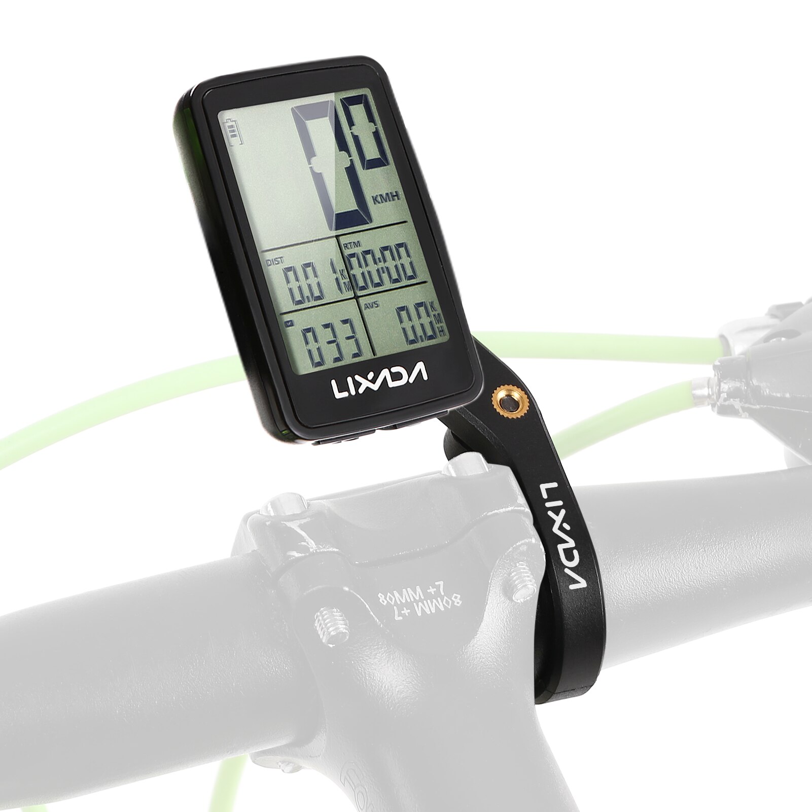 Lixada Snelheidsmeter Odometerlcd Digitale Display Oplaadbare Draadloze Bike Cycling Computer Waterdicht Riding Fiets Accessoires
