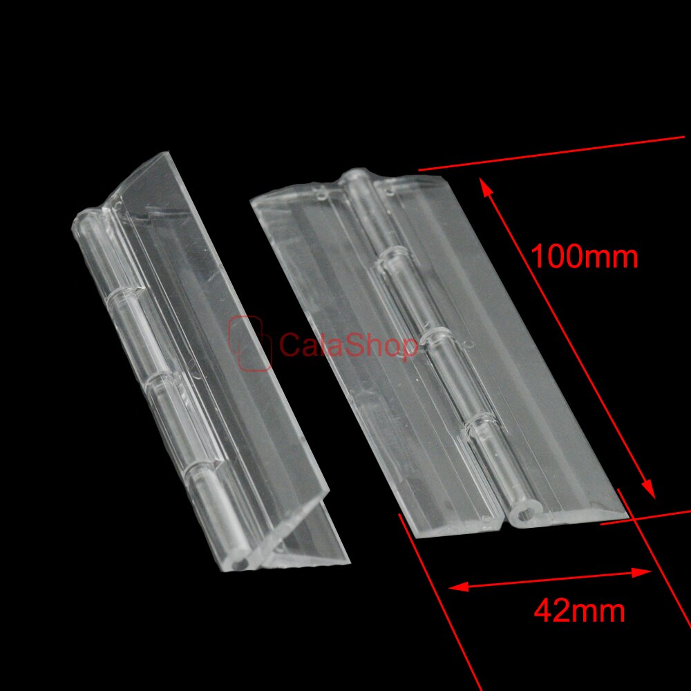 5 st / mycket akrylplast fällbara gångjärn plexiglas skåp gångjärn hemdörrar fönster möbler transparent