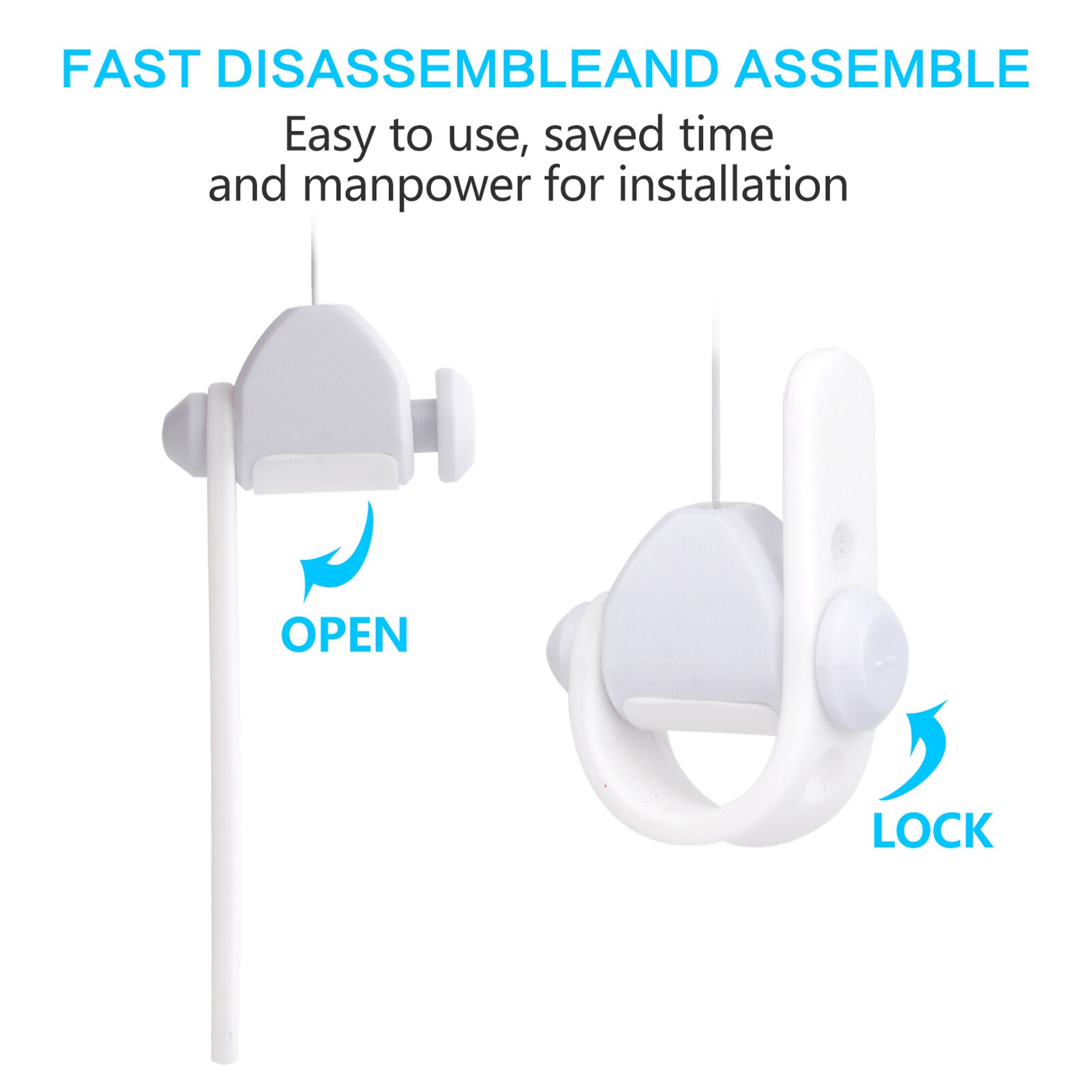 VR Cable Management System Ceiling Pulley VR Accessories For HTC Vive Pro/Oculus Rift/ Oculus Quest Link/Oculus Quest 2