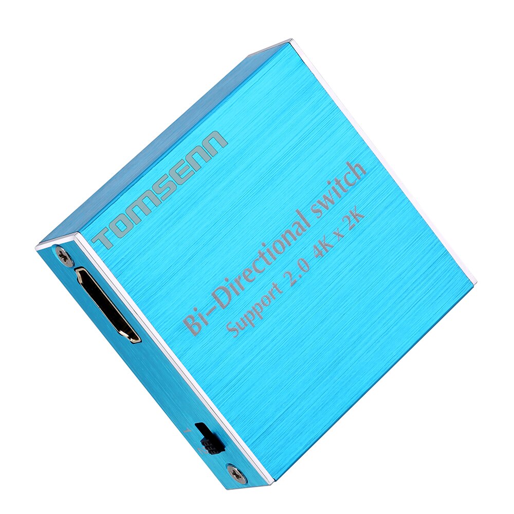 HDMI 2.0 Ultra HD 4Kx2K/60Hz HDMI Switch HDMI 2 Ports Bi-direction Manual Switch 2x1 or 1x2 AB Switch Splitter