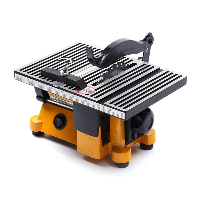 Desktop Workshop Mini Table Saw Mini Bench Saw Machine Wood, Steel Plate Glass Tile Cutting Machine