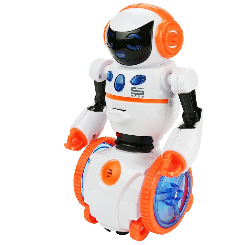 Intelligente portato luce ballare robot umanoide telecomando canto e danza equilibrio robot giocattoli elettronici canna: Default Title