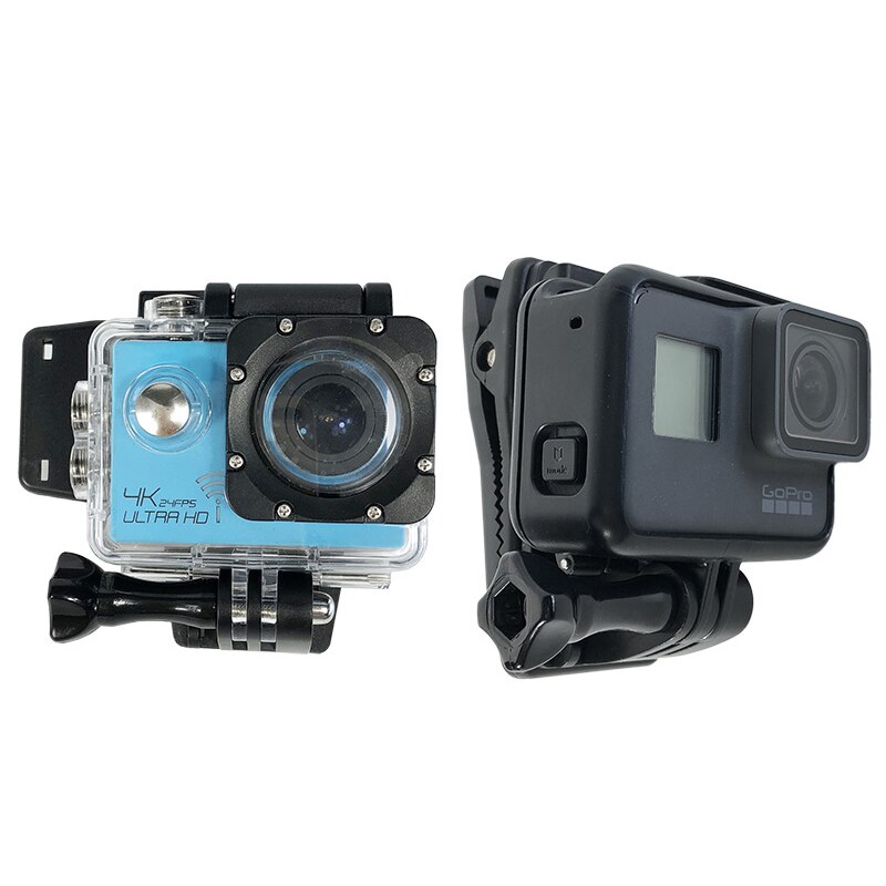 360 Degree Rotary Backpack Bag Clip Hat Fast Clamp Mount For Mobile Phone GoPro Hero 9/8/7/6/5/4/3+ SJCAM YI 4K Action Camera