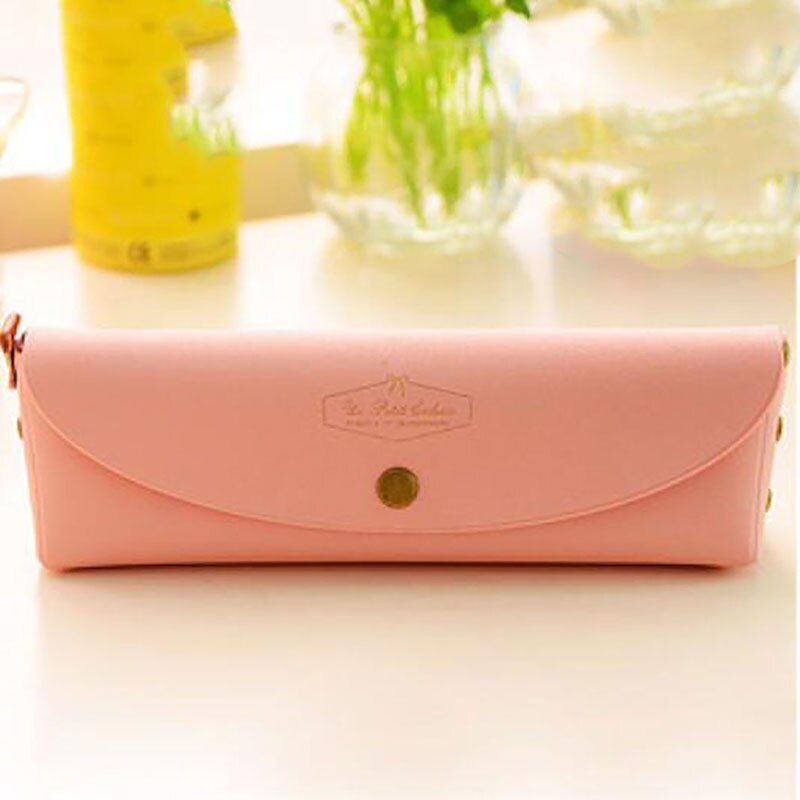 Mooie Multifunctionele Pu Lederen Cosmetische Tas Creatieve Make-Up Tas Vrouwen Travel Organizer Bag 3 Kleuren: Pink