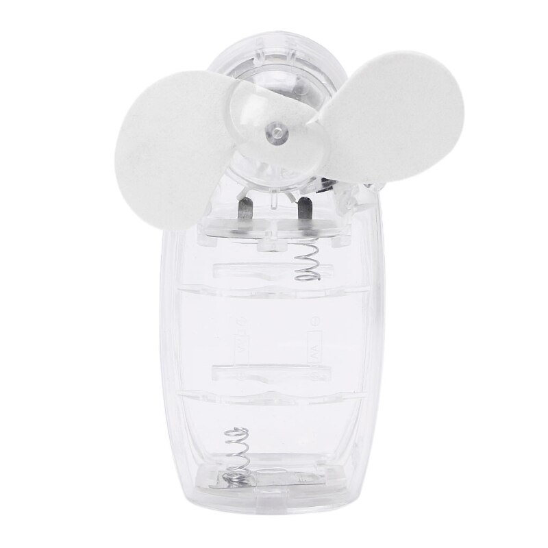 Draagbare mini-zakventilator, koele lucht, handbediende batterij-reisventilator, koeler