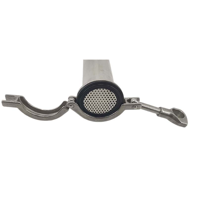 Sanitary Tri-Clamp Perforated Plate Gasket EPDM Tri Clamp Filter Discs Food Grade Stainless Steel 304 Filtration Gaskets