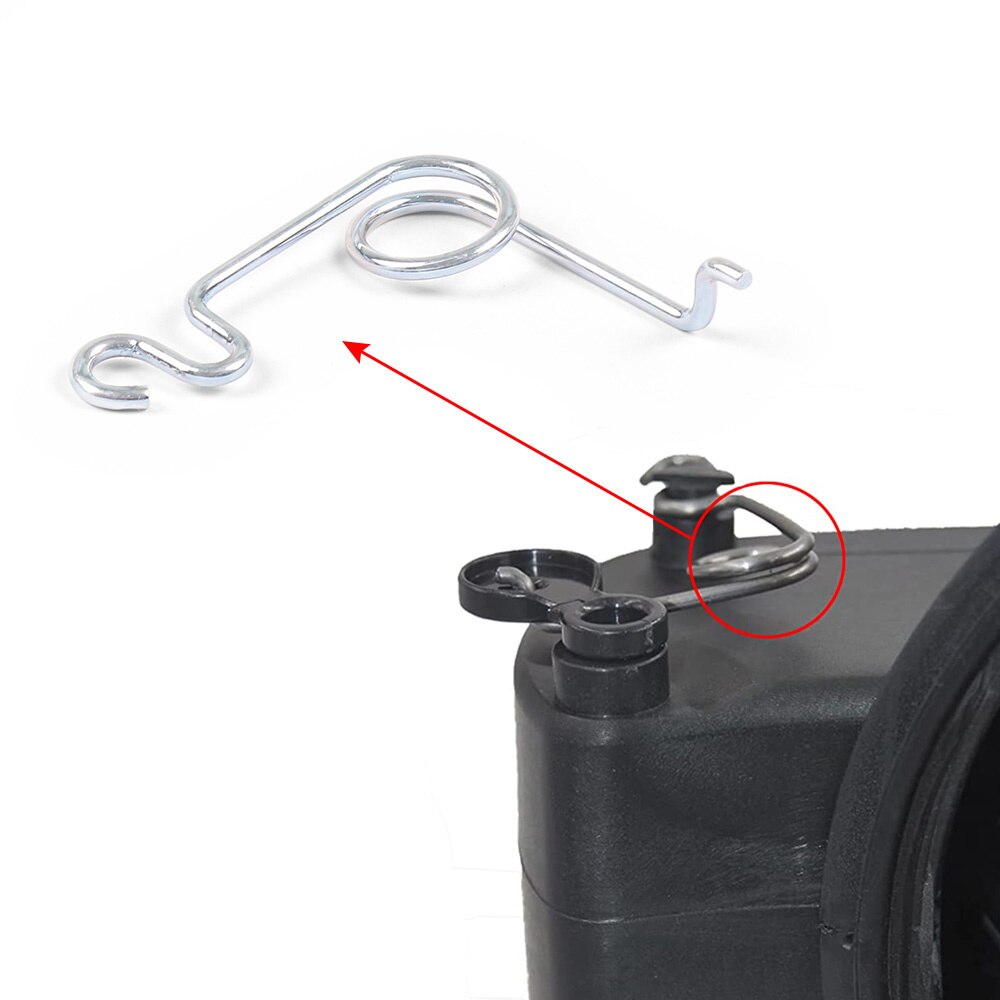 OEM:4L3Z-9927936-BA Fuel Door Spring & Hinge Pin Repair Kit For Ford F150 Loose Gas Cap Fix Filler Neck Housing Cover