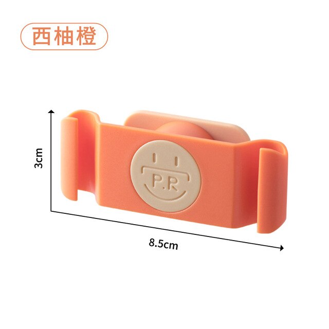 Envoltorios de cordón de 4 piezas para electrodomésticos de cocina, soporte de cordón para electrodomésticos pequeños, almacenamiento de Cable para organización de cables: Orange