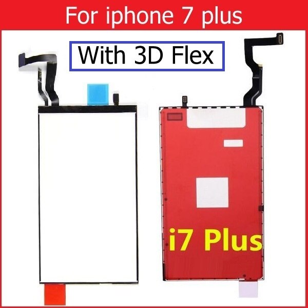 LCD Display-hintergrundbeleuchtung Panel Für iPhone 4 4s 5 5c 5s 6 6s 7 8 Plus Lcd bildschirm Hintergrundbeleuchtung Film mit 3D Touch Funktion Flex Kabel: For i7p with 3D