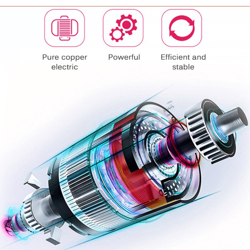 3 IN 1 Air Blower Dryer Comb Hair Straightener Curling Iron Brush Rotating Hair Dryer Brush Hair Curler Styler Styling Tools