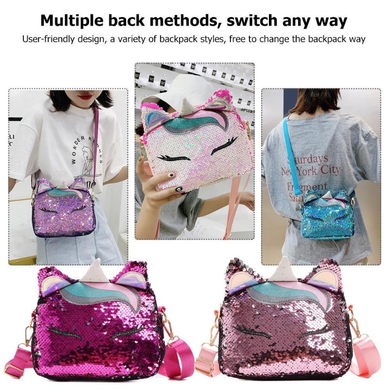 Leuke Pailletten Dier Vormige Schouder Messenger Handtassen Vrouwen Kleine Glitter Crossbody Tassen voor Dames Party Purse