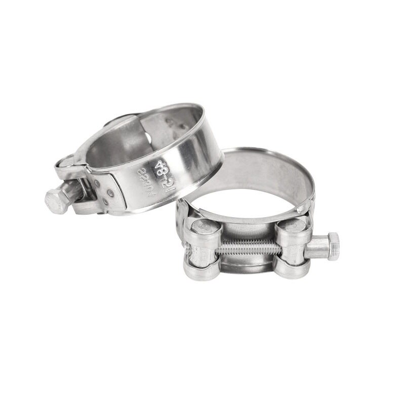 Stainless Steel Car Motocycle Muffler Silencer Clamp Hose silicone Exhaust Pipe Clamp