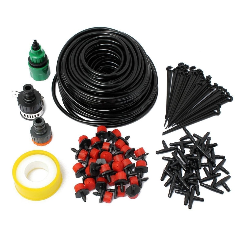 Automatic Micro Drip Irrigation System Garden Irrigation Self Watering Kits Adjustable Dripper Gardening Tools And Equipment