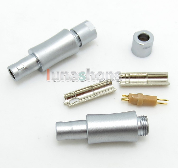 LN004010 2pcs Custom Male headphone Pins For Sennheiser HD800 hd820 hd800s hd820 d1000 Cable DIY Connectors Adapter
