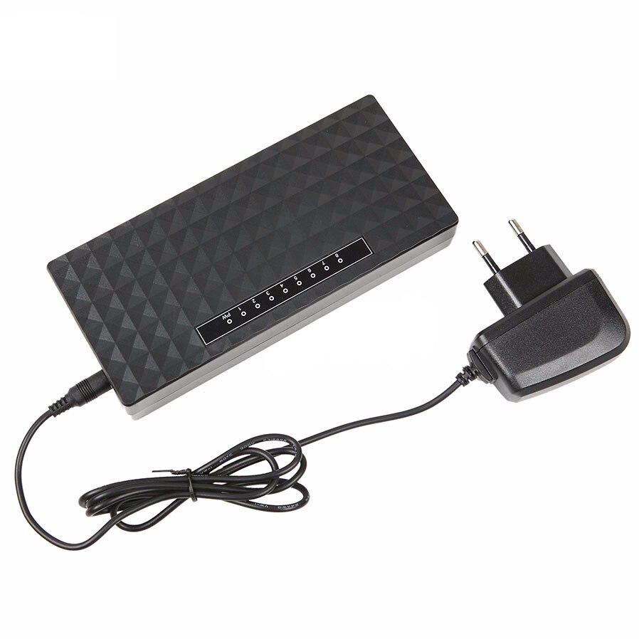 8Port Gigabit Switch Ethernet Smart Switcher High Performance1000Mbps Ethernet Network Switch RJ45 Hub Internet Splitter