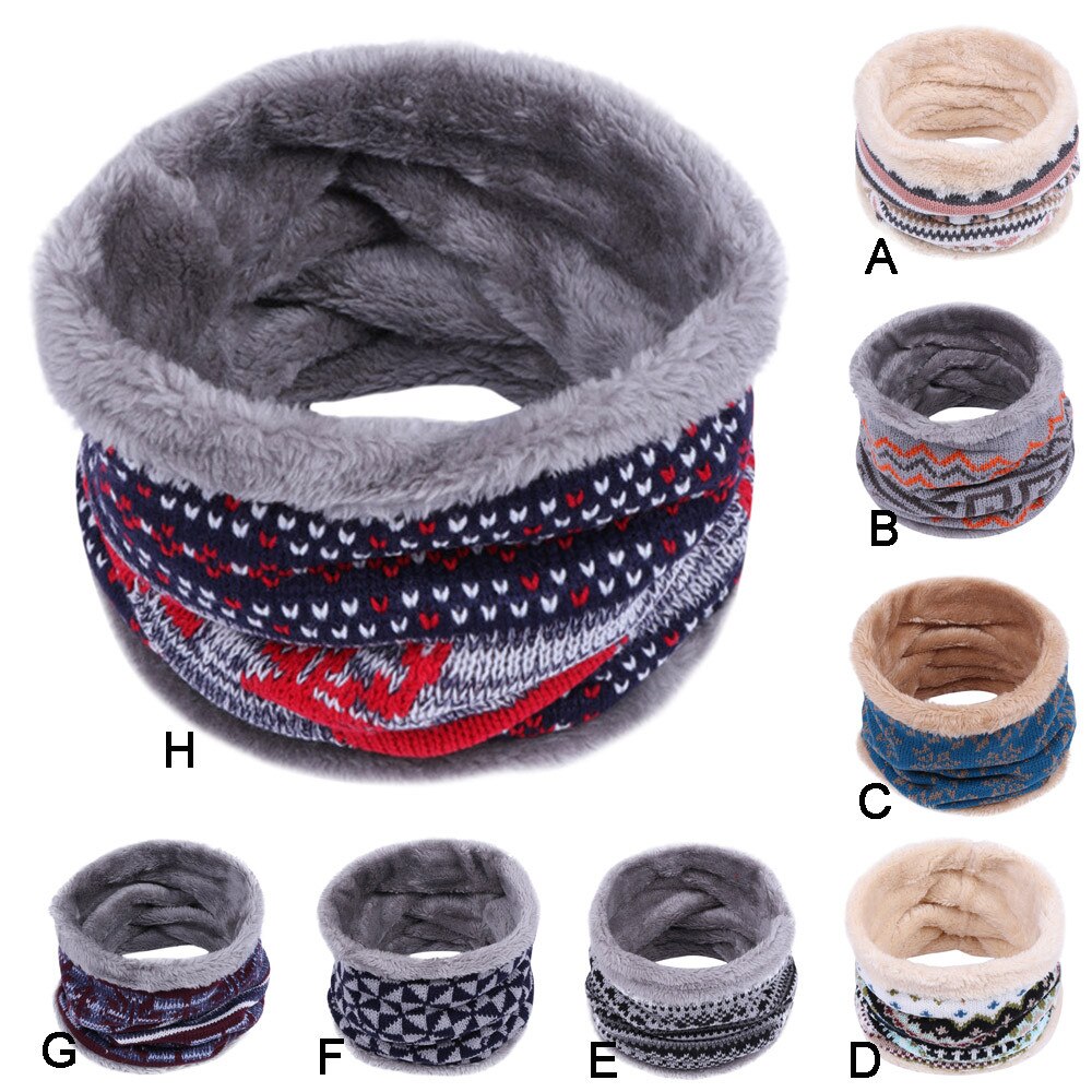 Kinderen Winter Warm Thicken Sjaal Jongens Meisjes Kids Baby Gebreide Kraag Hals Sjaals Baby Warm Kleding Accessoires Шарф Детский