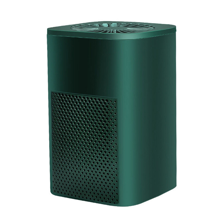 Air Purifier Ionizer Generator Deodorizer USB Cleaner Remove Formaldehyde PM2.5 Smoke Odor Allergies Pets Hair Home: Yellow
