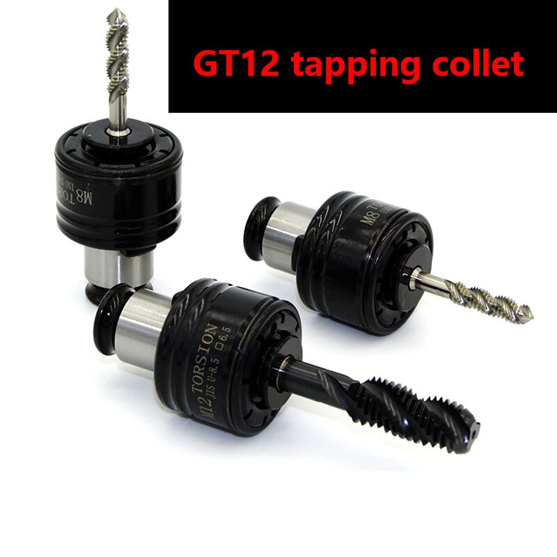 Gt Tap Houder Spantang GT12 M3 M4 M6 M10 Chuck Overbelasting Bescherming Iso Standaard Anti-Gebroken Voor Cnc machine Tikken