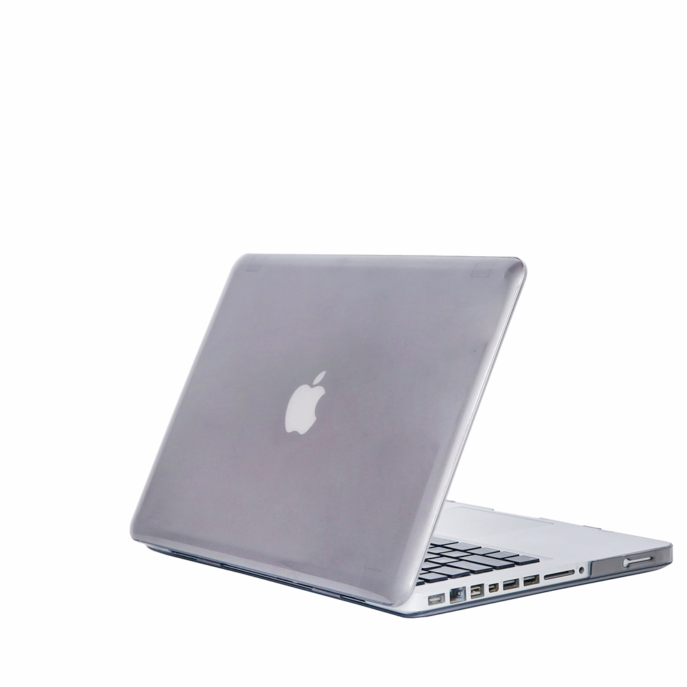 A1278 A1286 funda protectora para portátil para MacBook Pro 13,3/15,4 pulgadas funda de cristal: 12 pulgadas / Gris