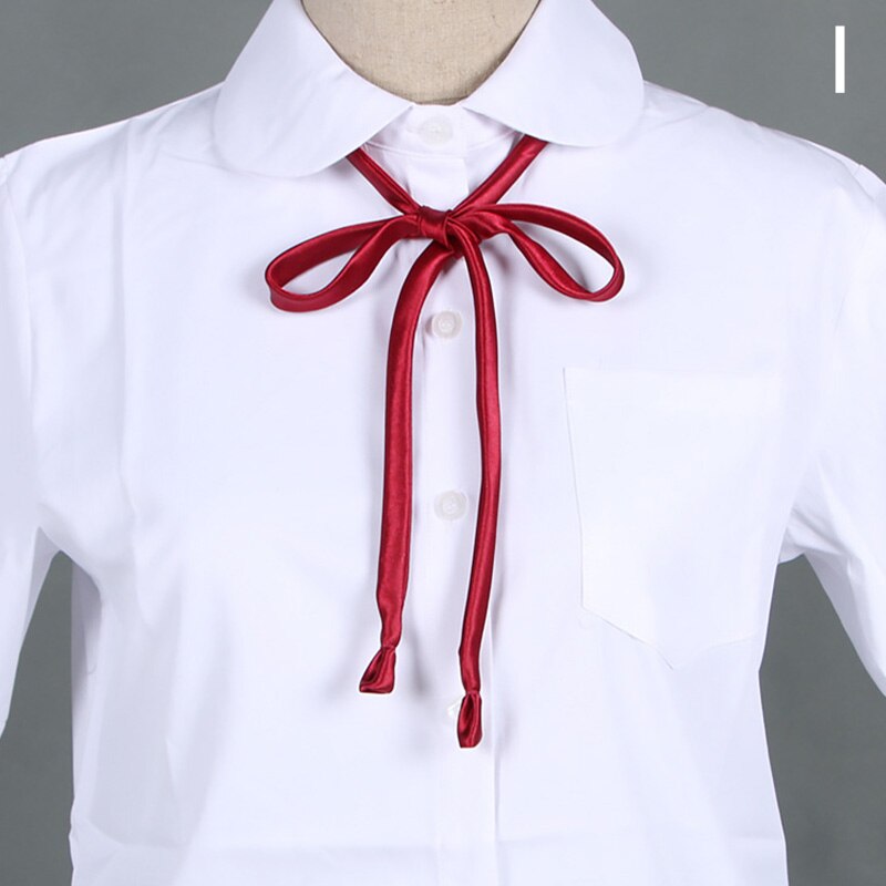 Japanese Style School Dresses Bow Tie For Girs Uniforms Bow Tie Suit Shirt Collar Accessories Collar Rope Students Necktie: I