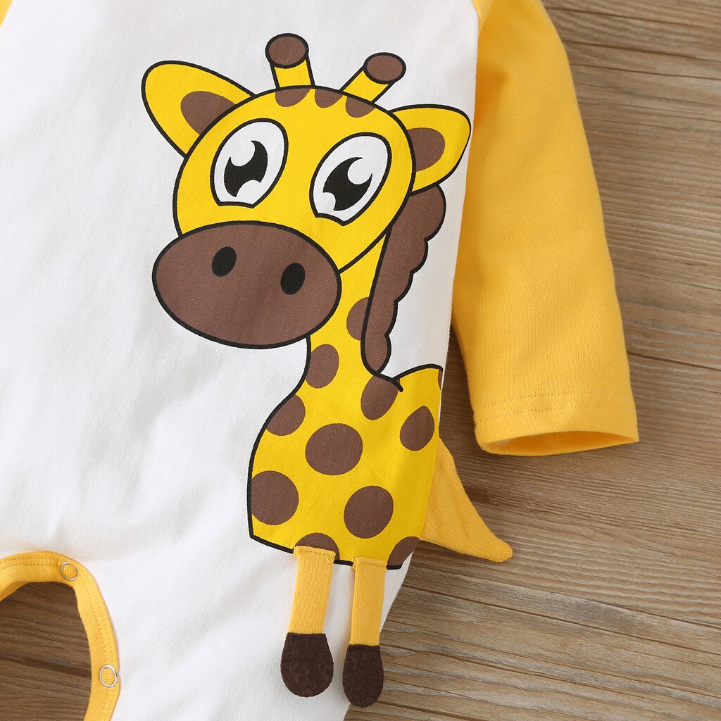 Baby Kleidung ropa Strampler комбинезон детский Neugeborenen Baby Jungen Mädchen Cartoon Warme Lange Hülse Overall Freies Schiff