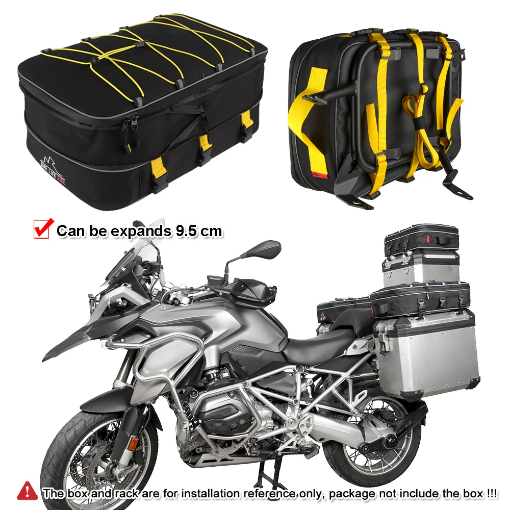 Bolsa superior de 40 años para R1200GS GSA R 1250 GS LC Adventure 2022 F750GS F850GS ADV, bolsas de equipaje