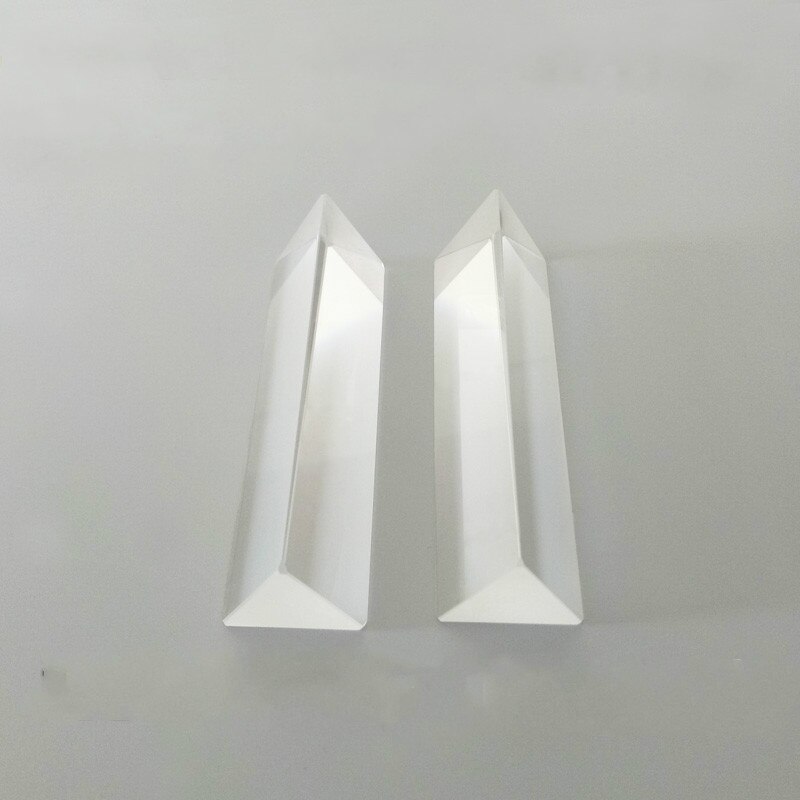 Equilateral Triangular Prism Optical Experiment Photograph Photography Rainbow Side Length 30mm * 30mm * 100mm