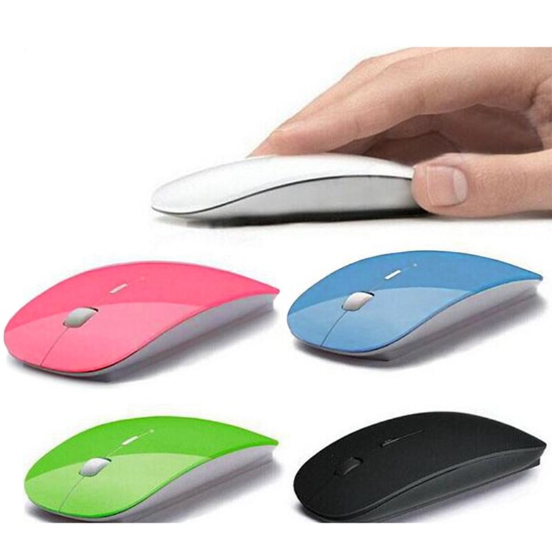 1Pc Jelly Color Bluetooth Mouse Wireless Silent Dual Mode Optical Mice 2.4G Mute Silent Ergonomic Notebook Mouse