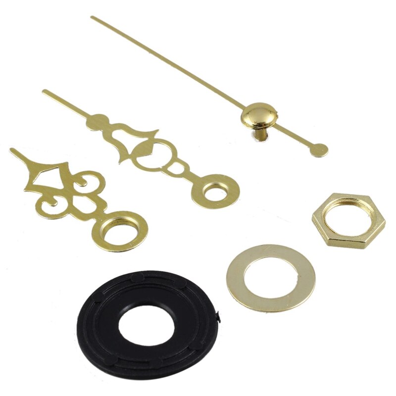 DIY Clock Metal Texture Wall Clock Retro Wall Clock movement Accessories