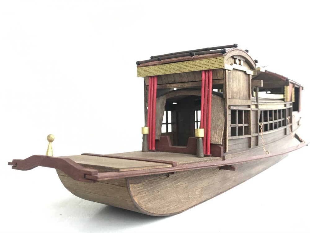 Jiaxing South Lake Red boat boat wooden model kits