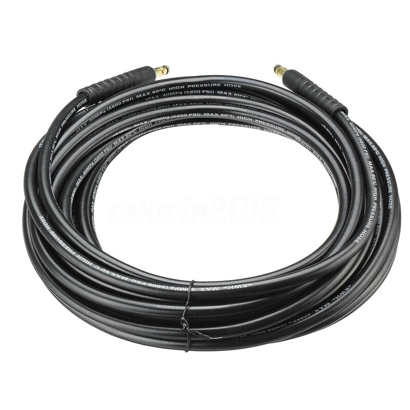 -15M/50FT 40MPa Pressure Washer Hose Water Cleaning for Karcher K2 K3 K4 K5 K7