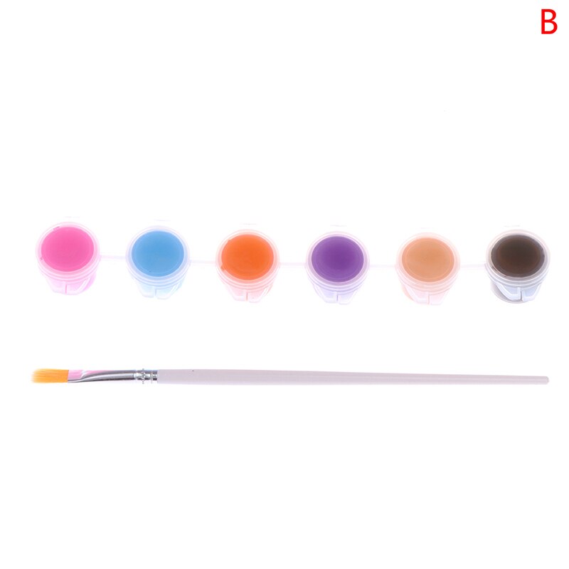 Acrylic Paint Set For Paint Clothing Textile Fabric Hand Painted Wall Plaster: B
