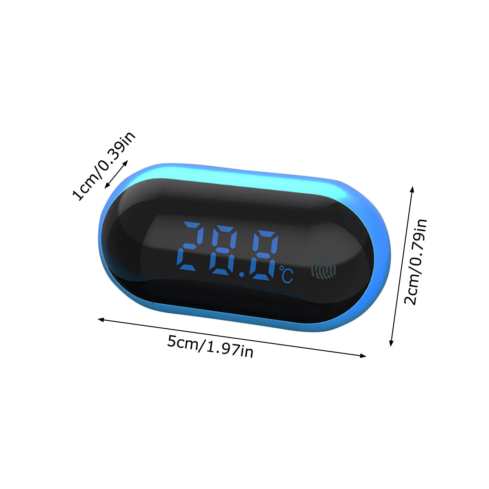 LED Digital Aquarium Thermometer Fish Tank Submersible Water Electronic Temperature Meter Waterproof Measure Temp Meter Tools