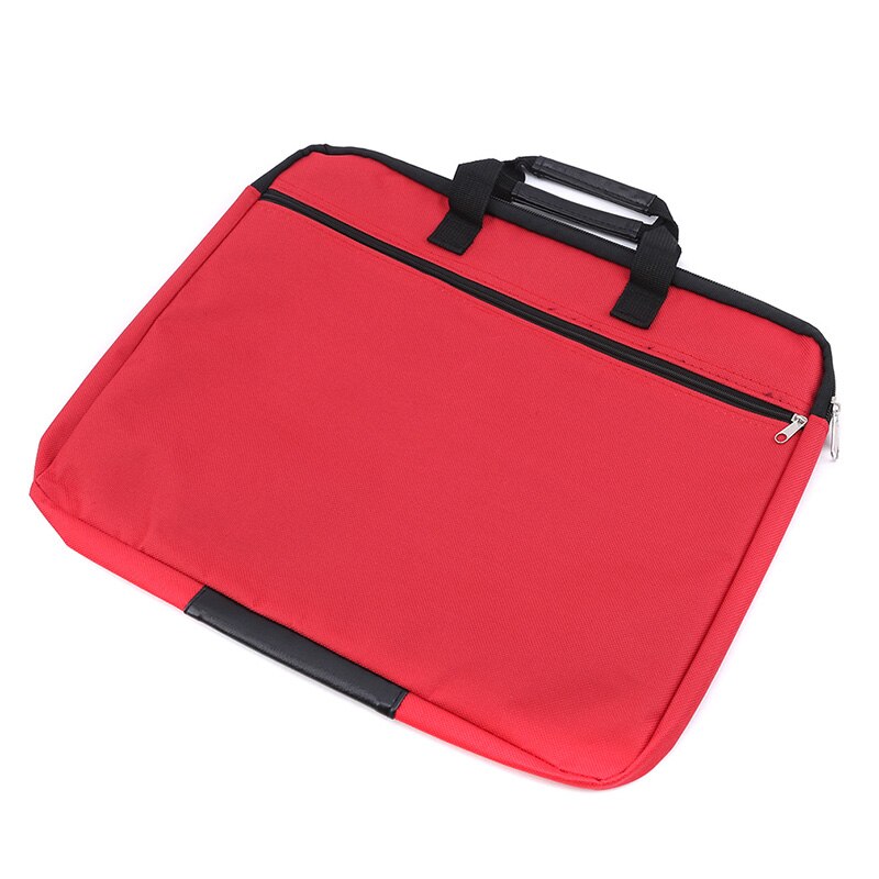 Draagbare documententas canvas  a4 kantoor rits tas grote capaciteit mannen vrouwen handtas meerlaagse informatie tas aktetas vergadering